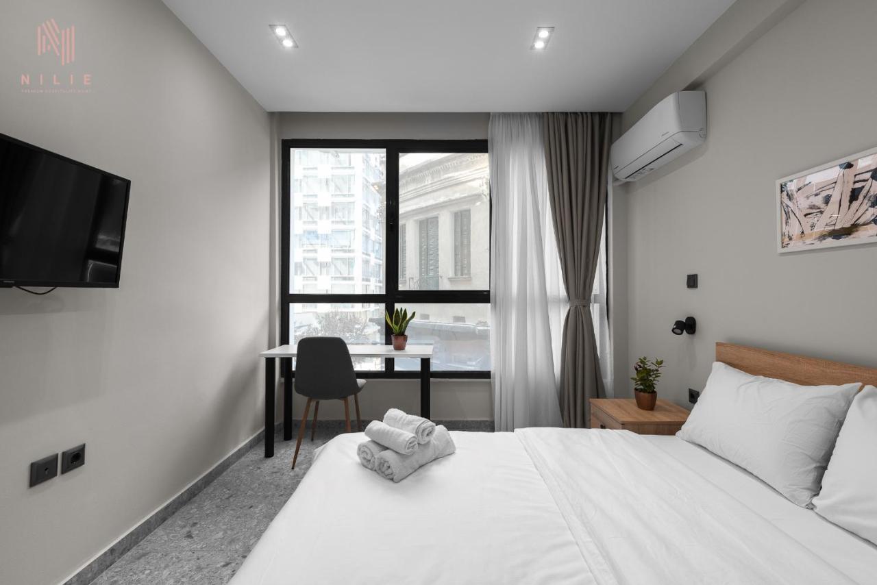 شقة Timesquare, Nilie Hospitality Mgmt سالونيك المظهر الخارجي الصورة